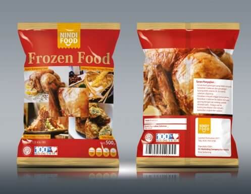 Desain Kemasan Packaging Frozen Food, jasa desain kemasan semarang, jasa desain packaging semarang