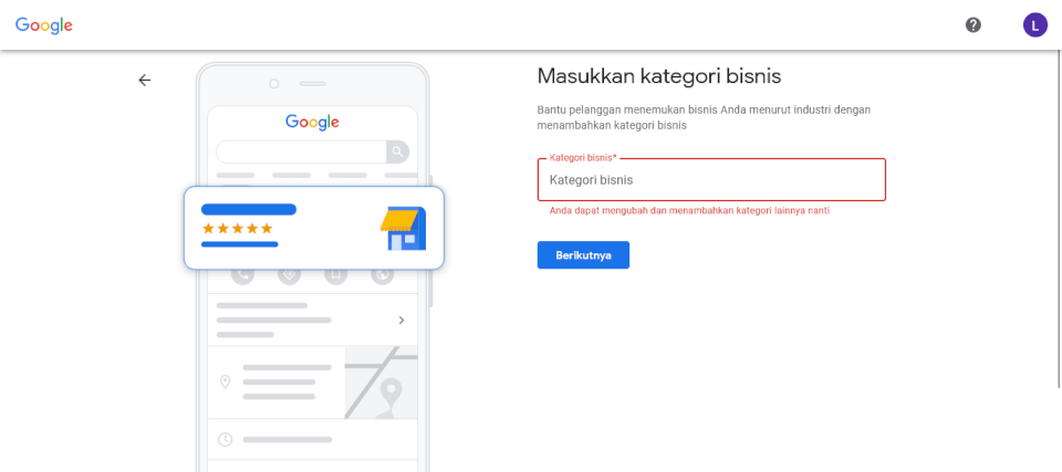 Beecreative Google Bisnisku Kategori Bisnis